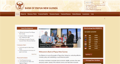 Desktop Screenshot of bankpng.gov.pg